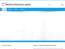 Tablet Screenshot of ibrahiminternational.com